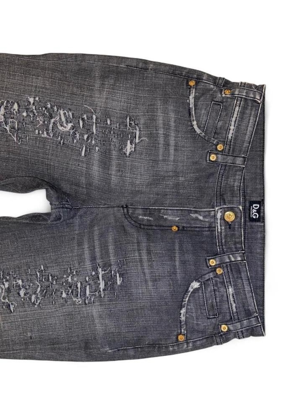 Dolce & Gabbana Vintage Distressed Jeans